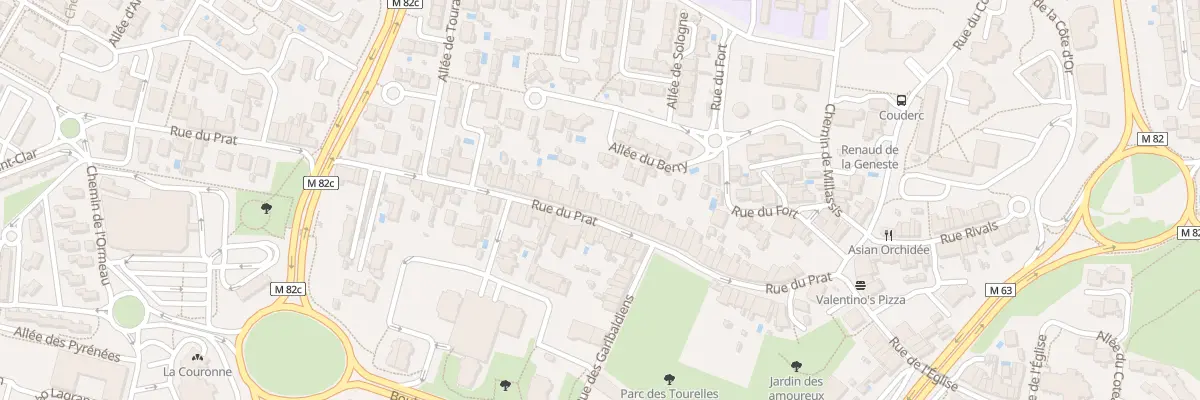 Plan du 54 Rue du Prat à Colomiers