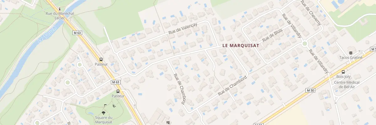 Plan du 14 Rue de Chambord à Tournefeuille