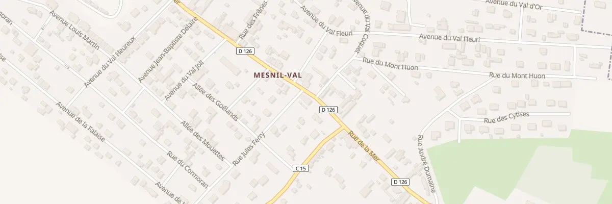 Plan du 31 Rue de la Mer Mesnil Val à Criel-sur-Mer