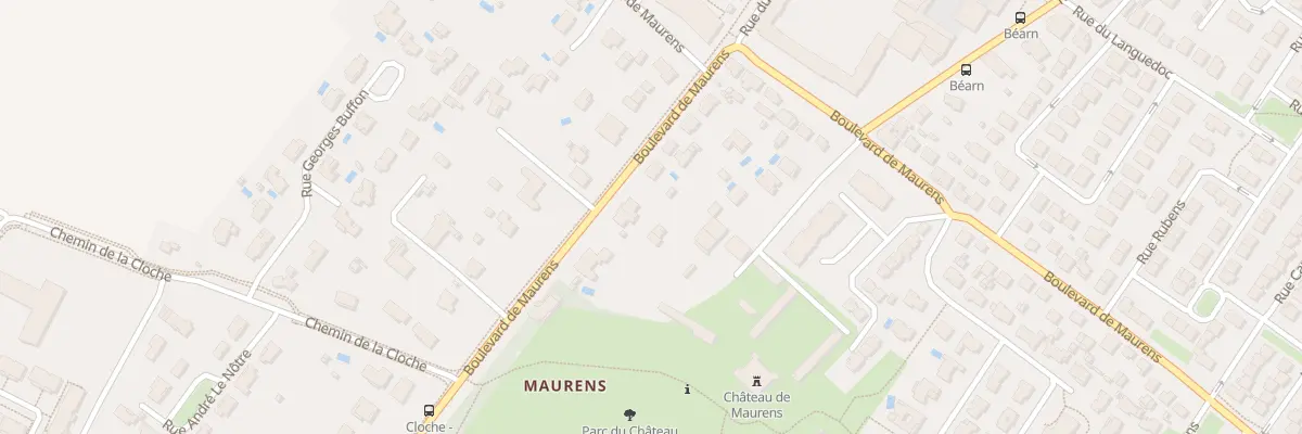 Plan du 65 Bd de Maurens à Cugnaux