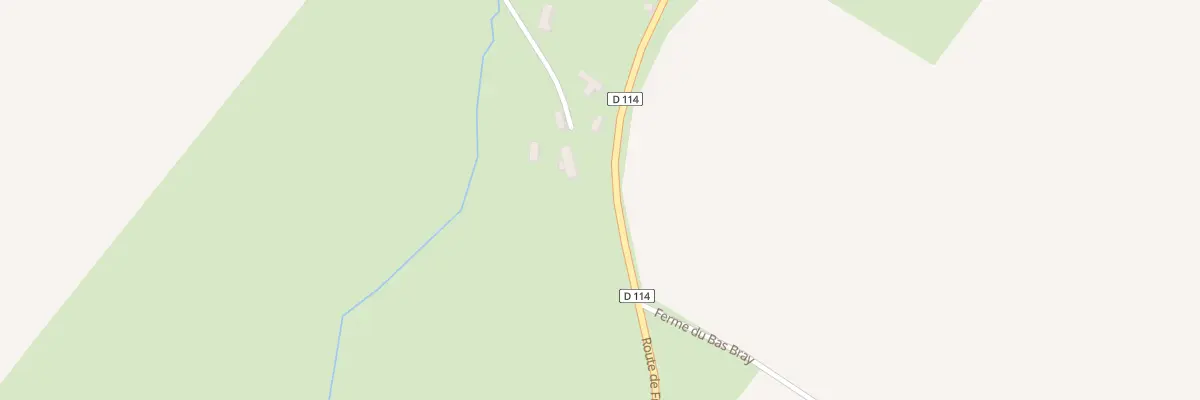 Plan du 6 Rte de Fresles à Bures-en-Bray
