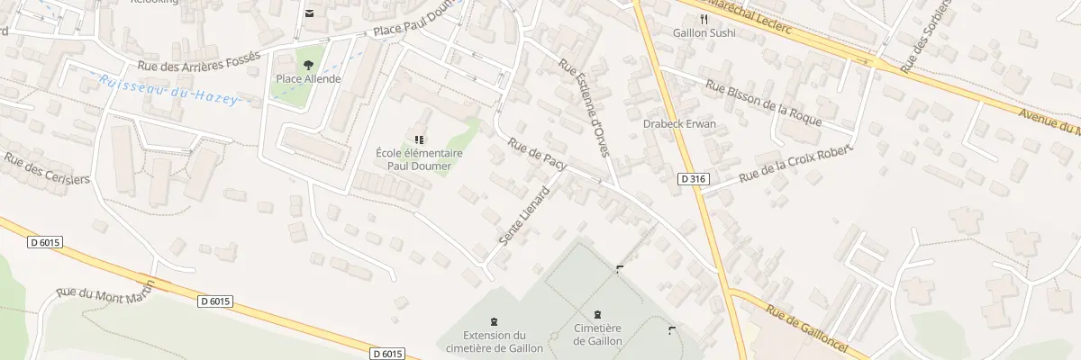 Plan du 18 Rue de Pacy à Gaillon