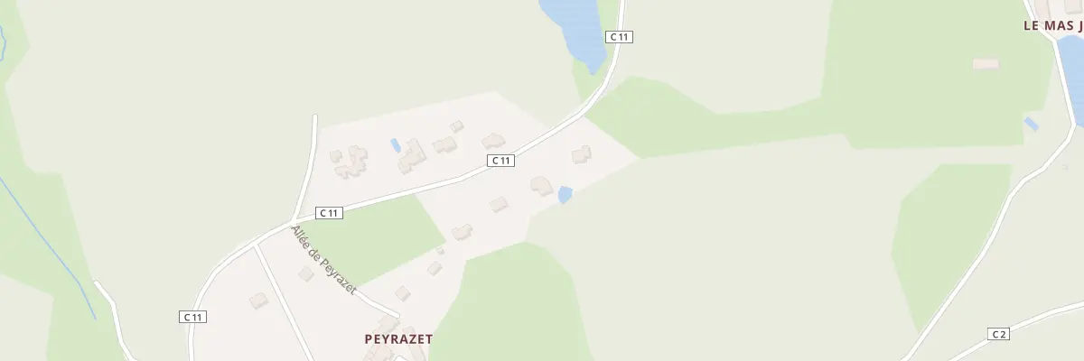 Plan du 6132E Peyrazet à Panazol