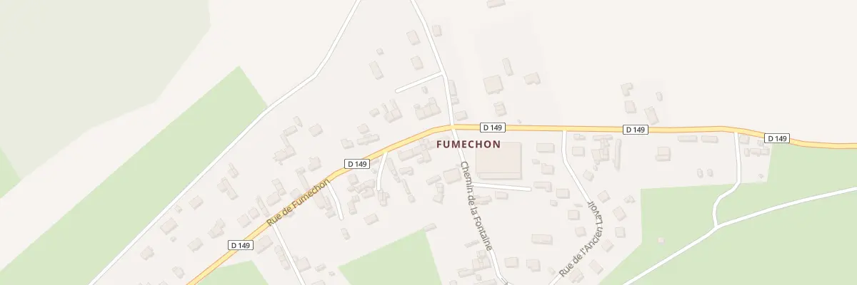 Plan du 499 Rue de Fumechon à Radepont