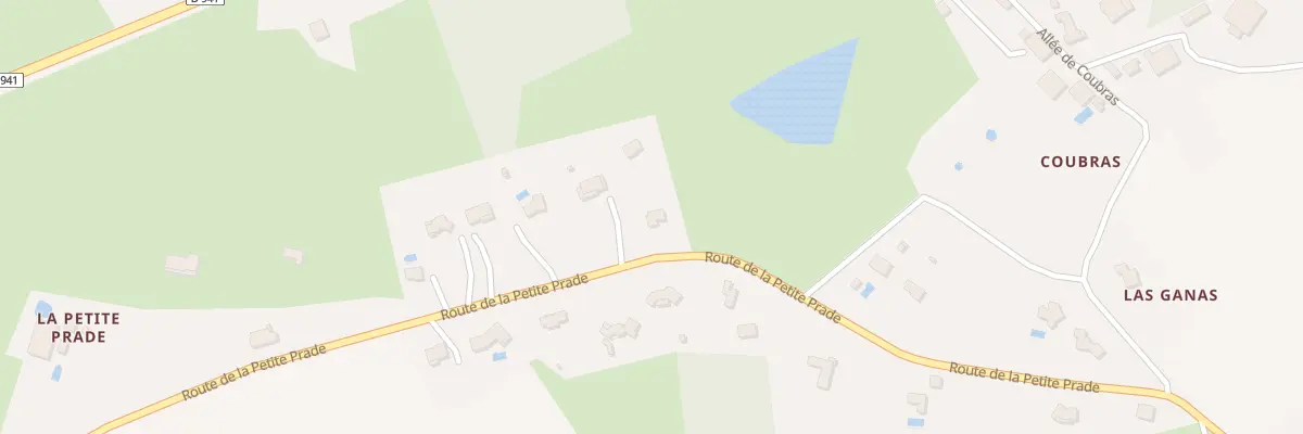 Plan du 55 Rte de la Petite Prade à Panazol
