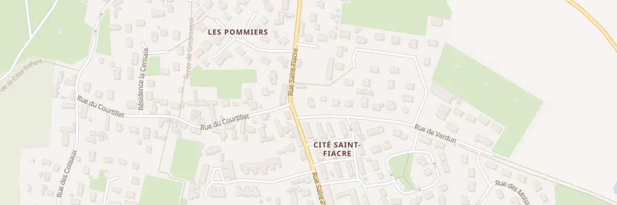 Plan du 21B Rue Saint-Fiacre au Val d’Hazey