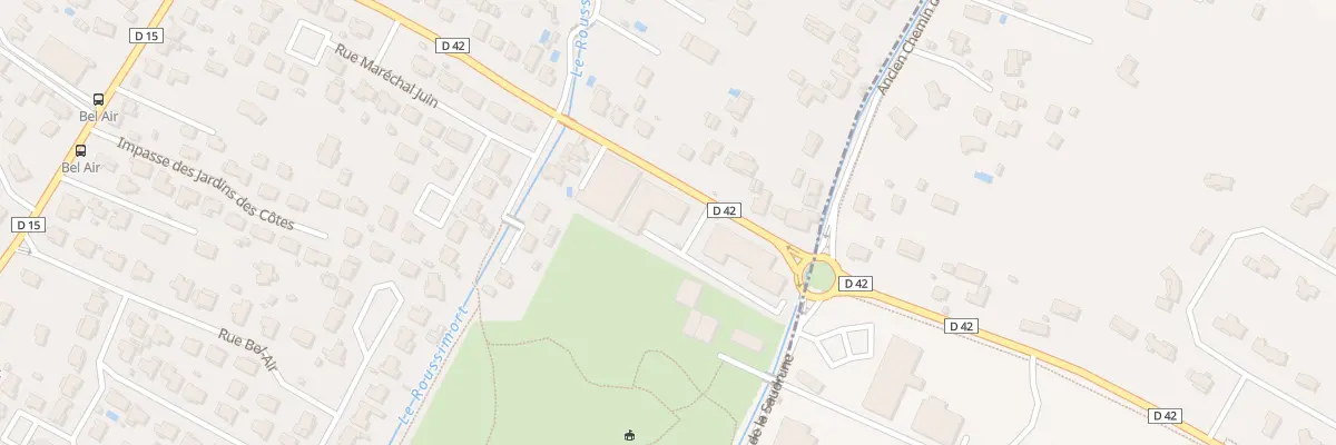 Plan du 5 Bd de la Méditerranee à Frouzins