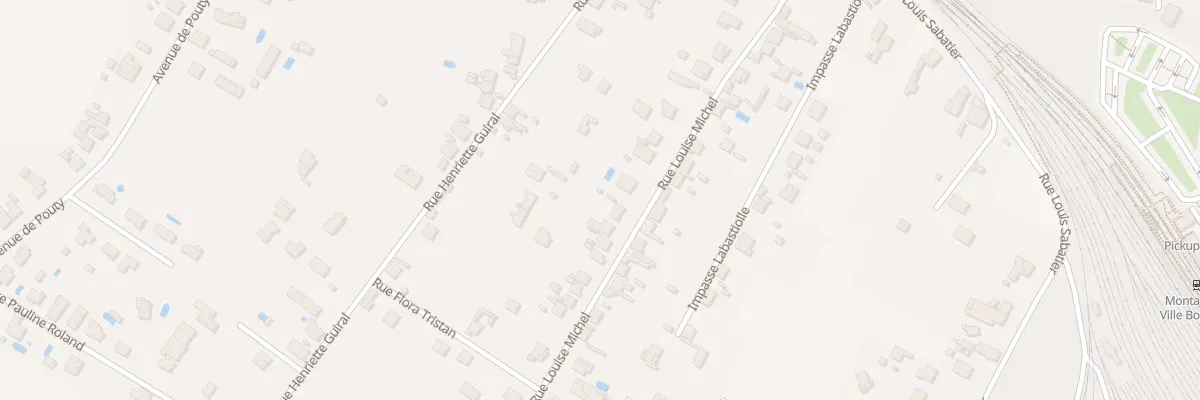 Plan du 288 Rue Louise Michel à Montauban
