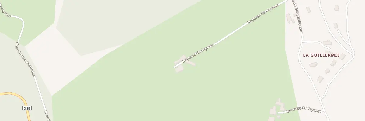 Plan du 5293 Leyvinie à Perpezac-le-Blanc
