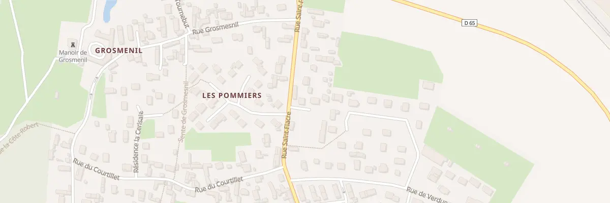 Plan du 17A Rue Saint-Fiacre au Val d’Hazey