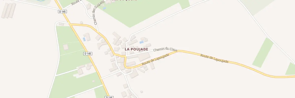 Plan du 5107 Lapoujade à Caillac