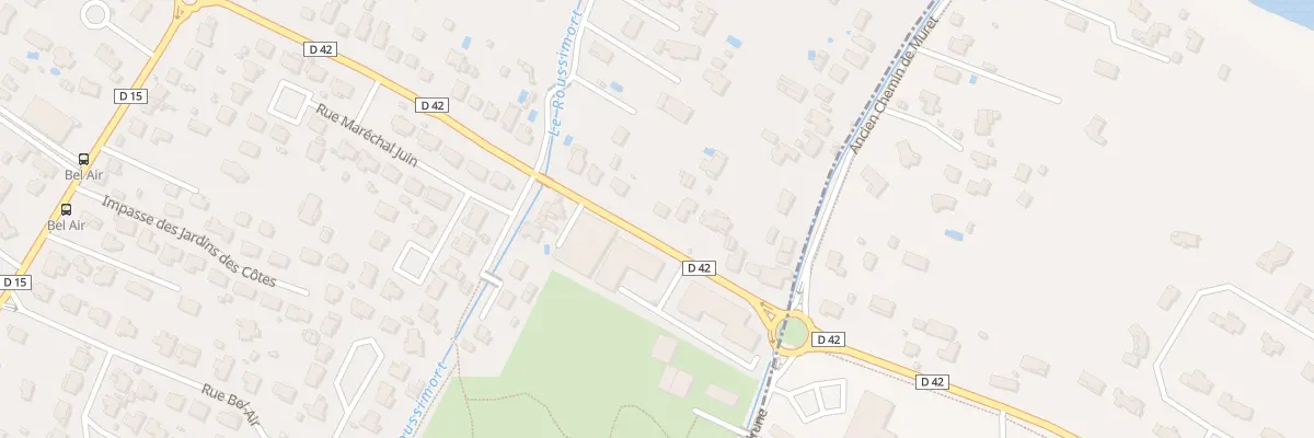 Plan du 12 Bd de la Méditerranee à Frouzins