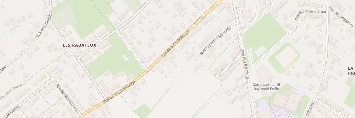 Plan du 38 Rue de la Croix Rouge à Blois