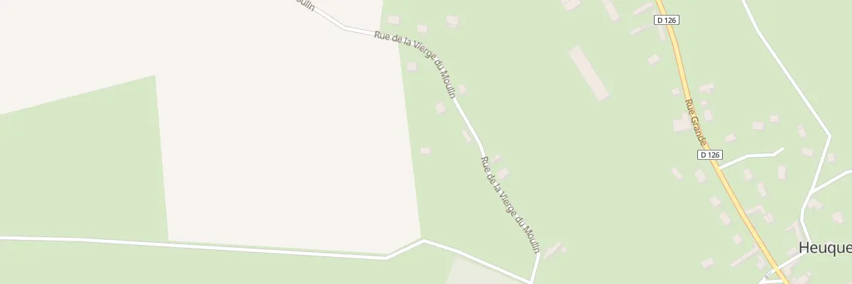 Plan du 5 Rue de la Vierge du Moulin à Heuqueville