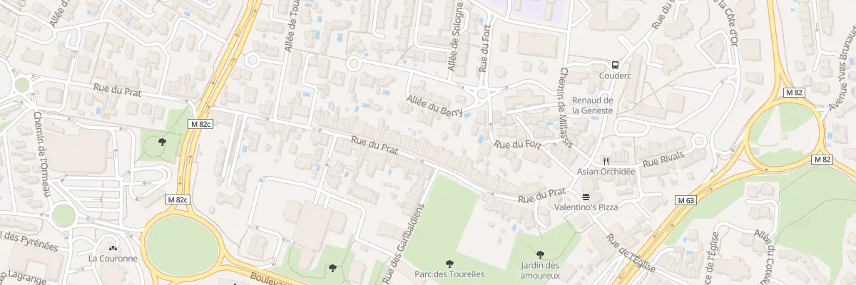 Plan du 42 Rue du Prat à Colomiers
