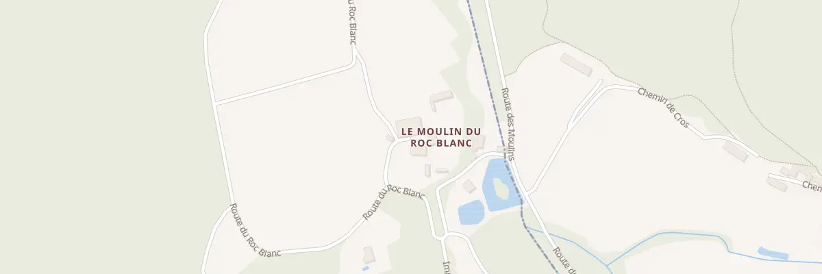 Plan du 578A Moulin du Roc Blanc à Veyrignac