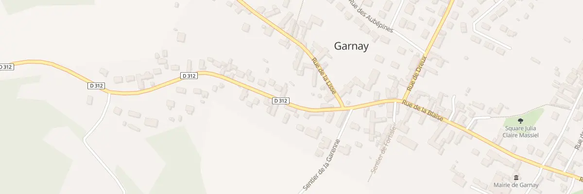 Plan du 46 Garnay à Garnay
