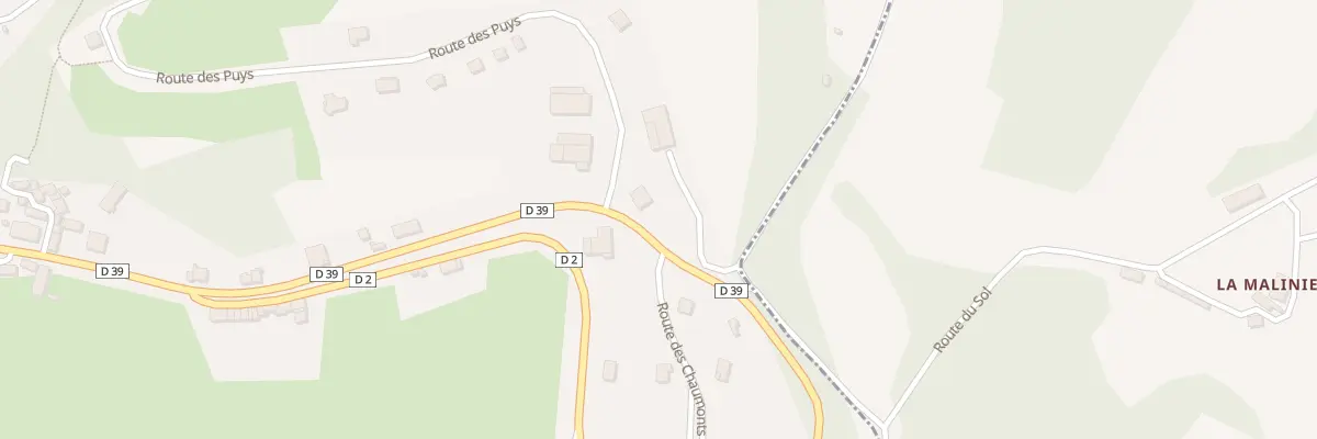 Plan du 2 Rte Des Puys à Ayen