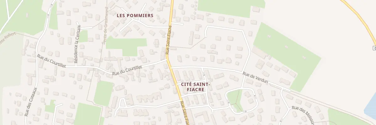 Plan du 1 Rue de Verdun au Val d’Hazey