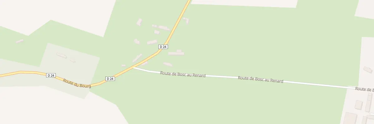 Plan du 626 Rte du Bosc au Renard à Montérolier