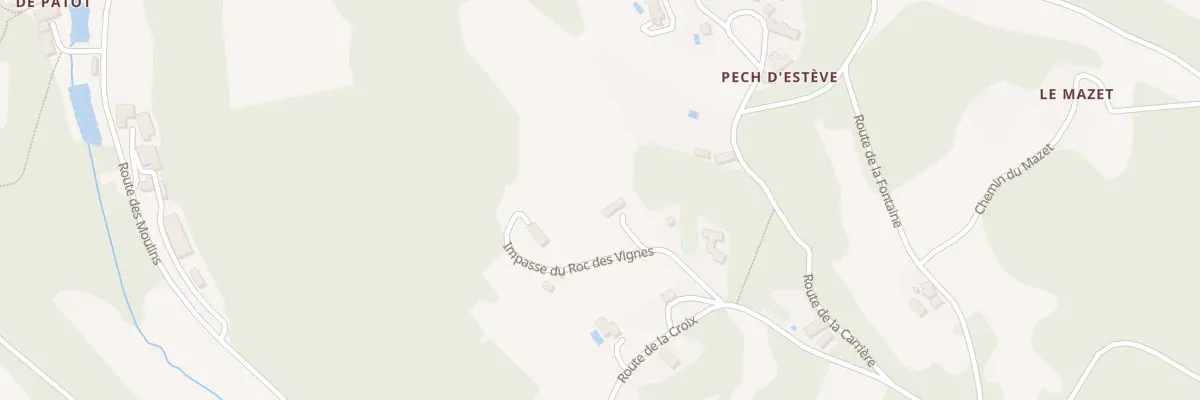 Plan du 1630 Pech Desteve à Sainte-Mondane