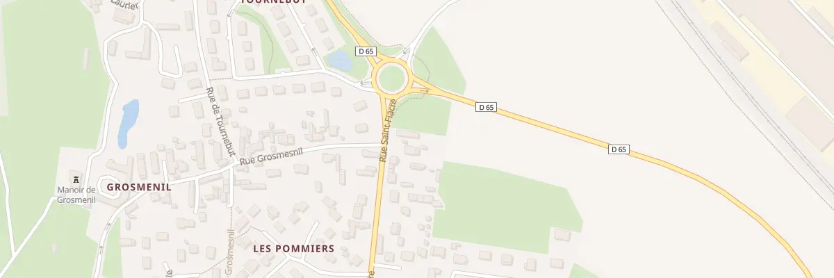 Plan du 1 Rue Saint-Fiacre au Val d’Hazey