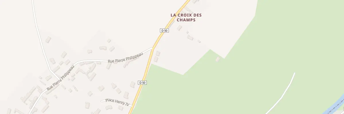 Plan du 1 Rte de Nonancourt à Muzy