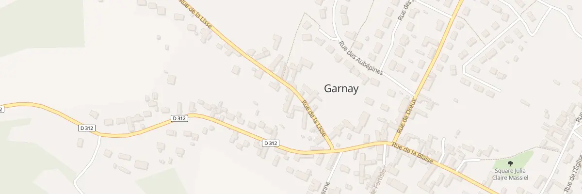 Plan du 11 Rue de la Lisse à Garnay