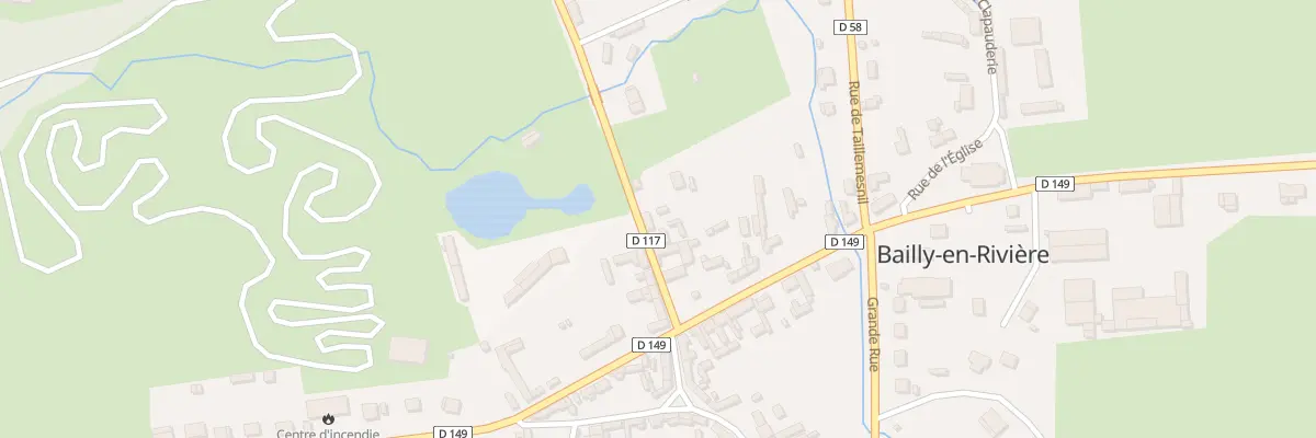 Plan du 5157 Le Bourg à Bailly-en-Rivière