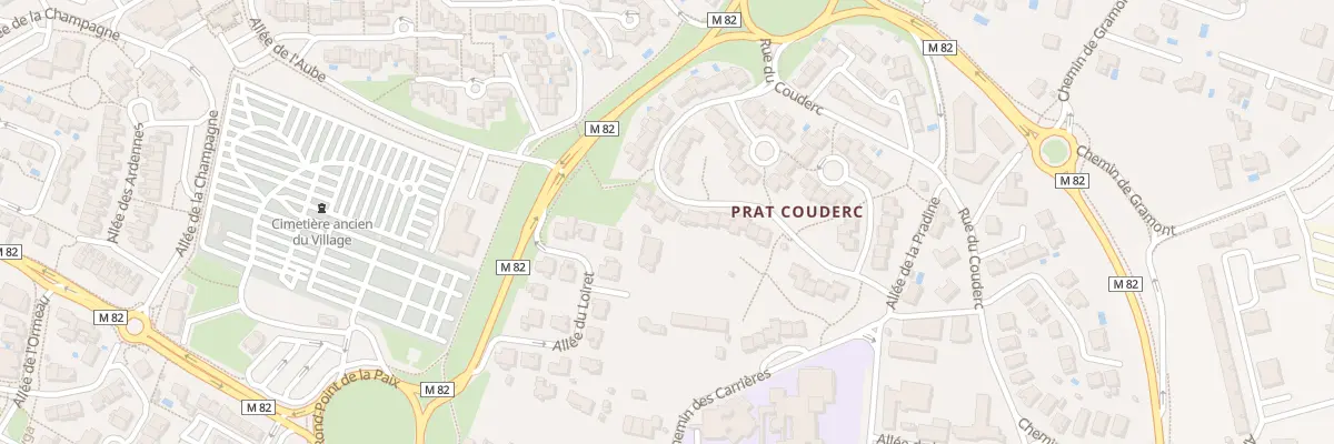 Plan du 36 All du Valois à Colomiers