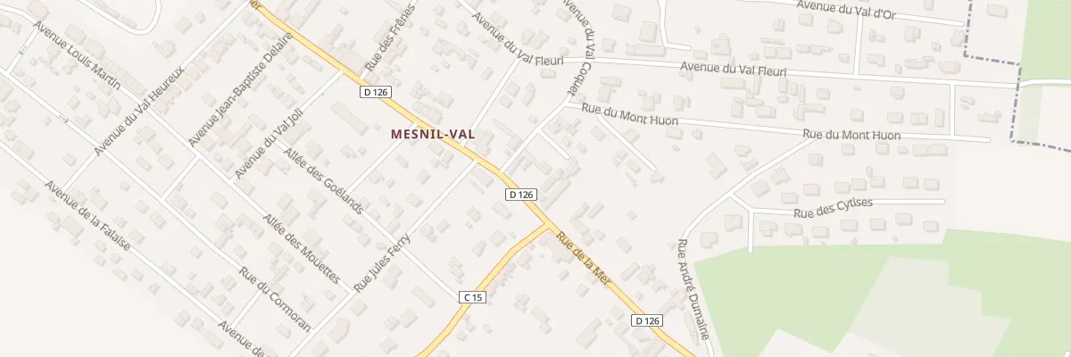 Plan du 70 Rue de la Mer Mesnil Val à Criel-sur-Mer