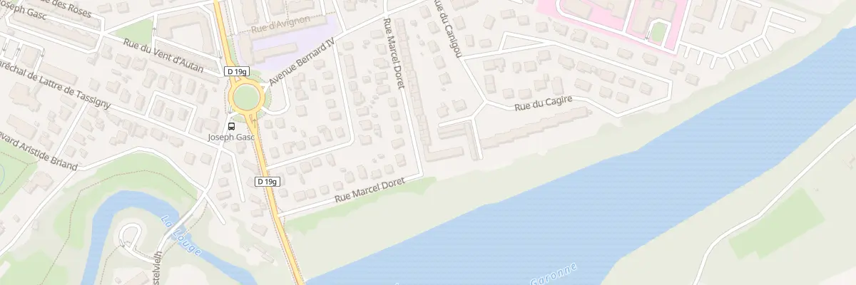 Plan du 33 Rue Marcel Doret à Muret