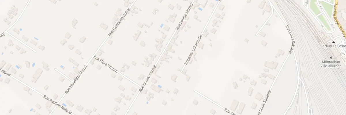 Plan du 329 Rue Louise Michel à Montauban