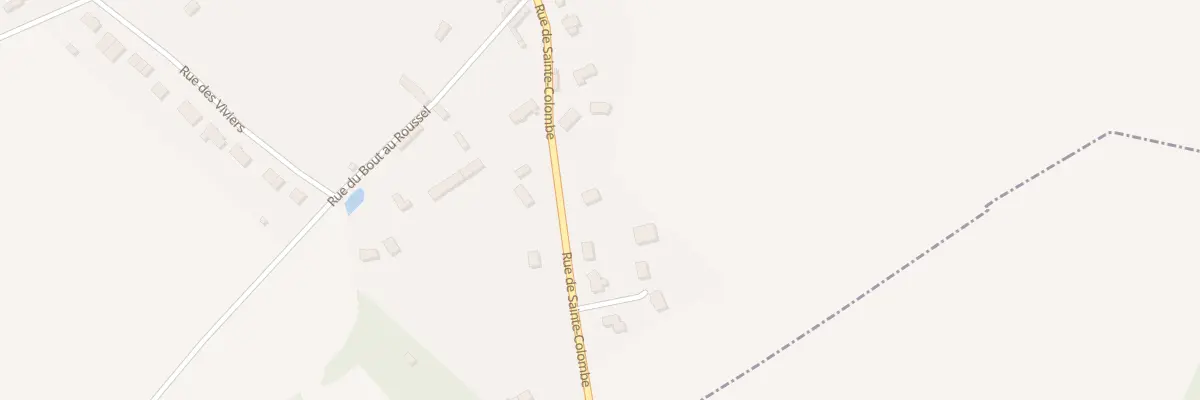 Plan du 15 Rue de Sainte-colombe à Champenard