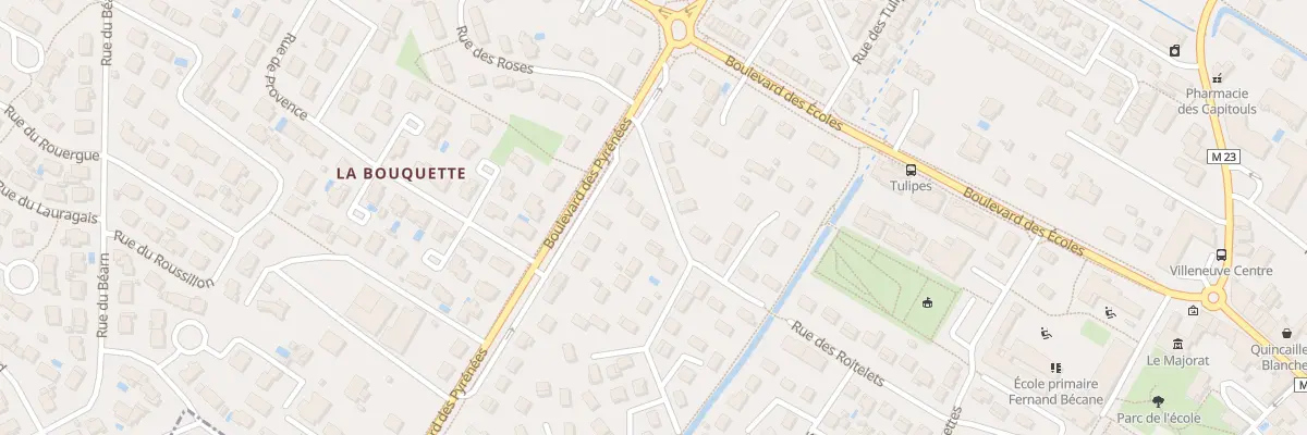 Plan du 4 Rue des Goélands à Villeneuve-Tolosane