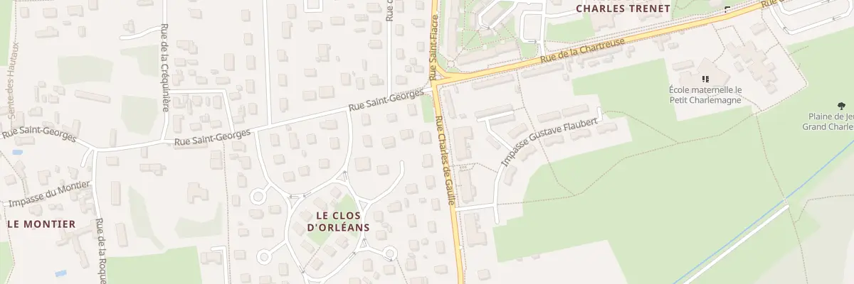 Plan du 1 Rue Charles de Gaulle au Val d’Hazey