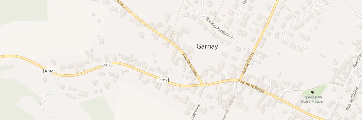 Plan du 7 Rue de la Lisse à Garnay