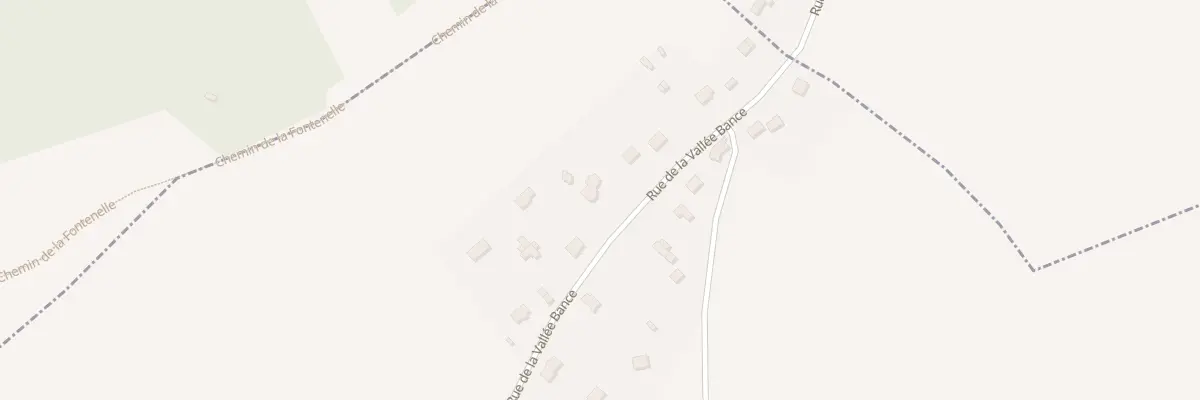 Plan du 18 Rue de la Vallee Bance à Rouvray