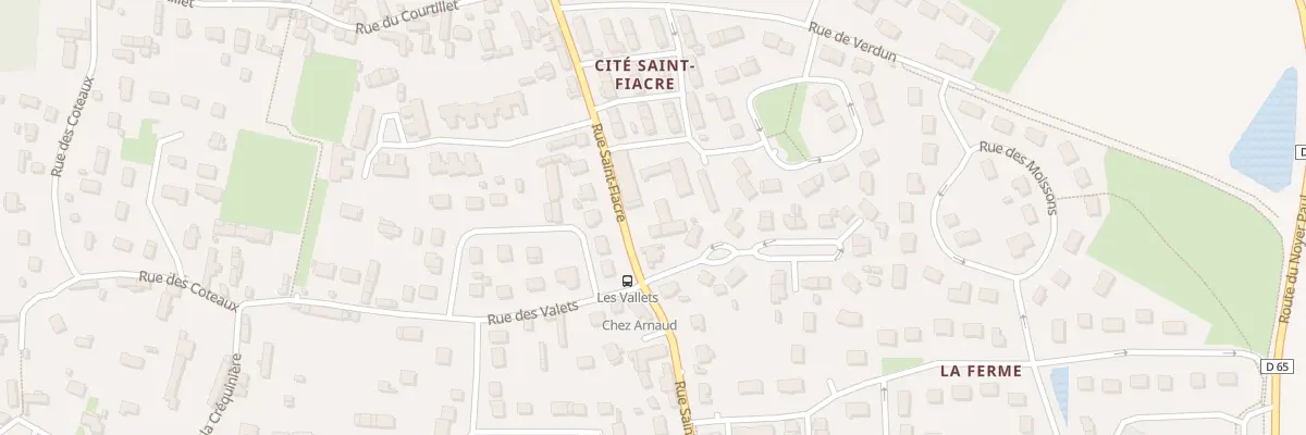 Plan du 23B Rue Saint-Fiacre au Val d’Hazey