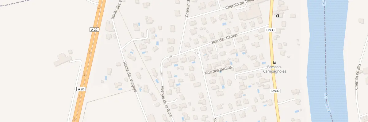 Plan du 19 Rue des Cèdres à Bressols