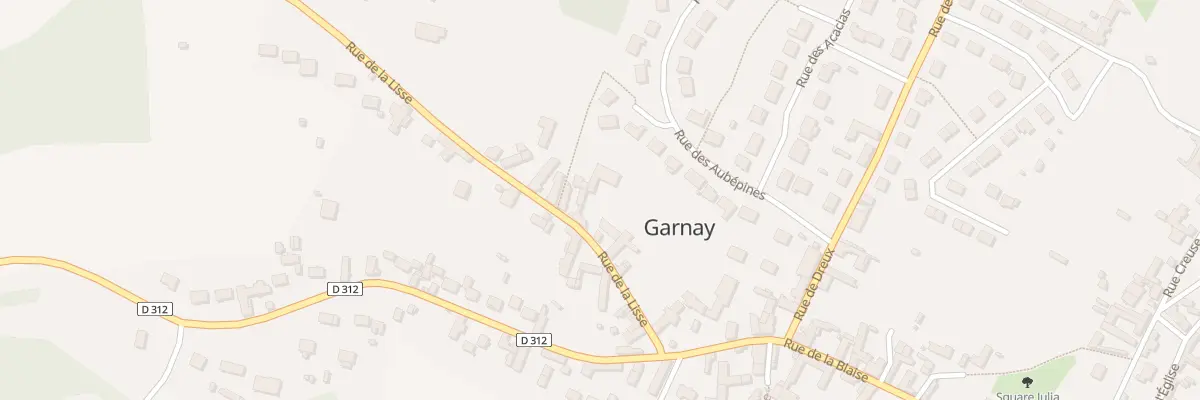 Plan du 10 Rue de la Lisse à Garnay