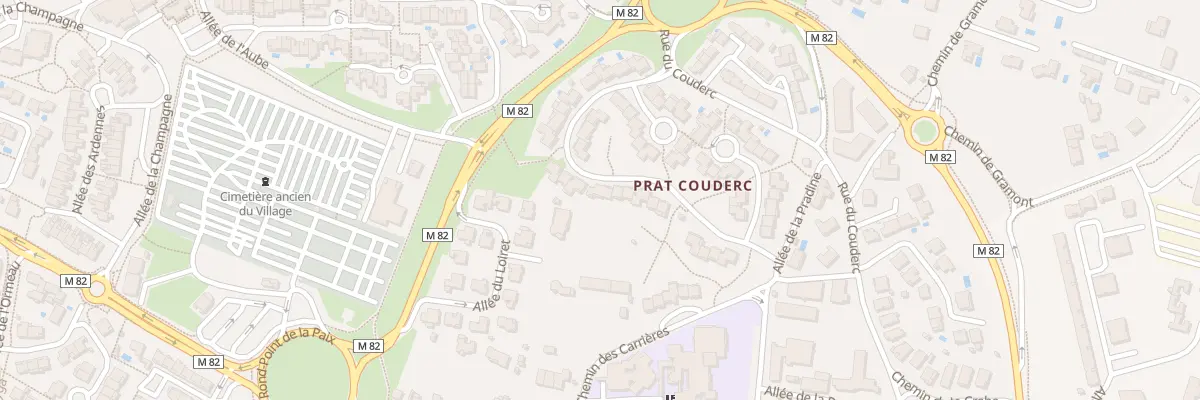Plan du 34 All du Valois à Colomiers
