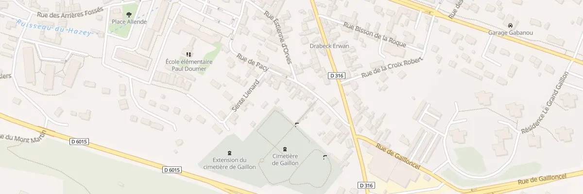 Plan du 28 Rue de Pacy à Gaillon