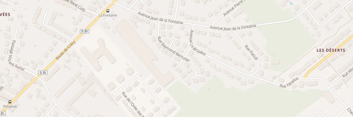 Plan du 14 Rue Raymond Berrurier à Vernouillet