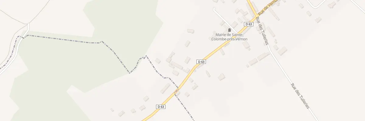 Plan du 24 Rue de Chambray à Sainte-Colombe-près-Vernon