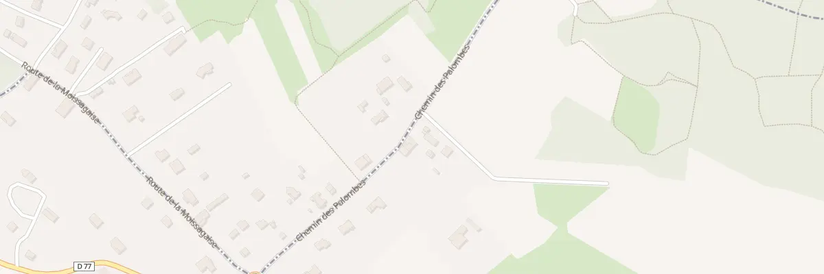 Plan du 16 Che des Palombes à Saint-Rustice