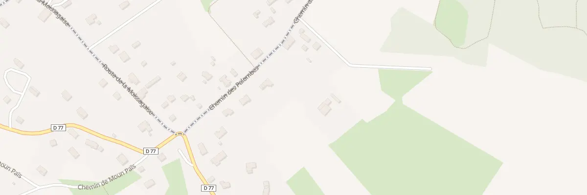 Plan du 6B Che des Palombes à Saint-Rustice