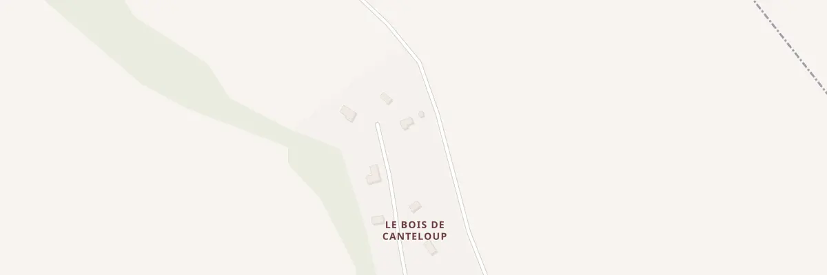 Plan du 47 Le Bois de Canteloup à Renneville