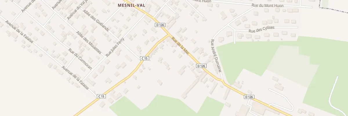 Plan du 47 Rue de la Mer Mesnil Val à Criel-sur-Mer