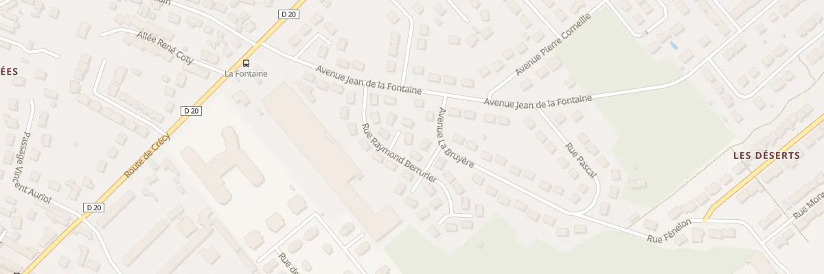 Plan du 11 Rue Raymond Berrurier à Vernouillet